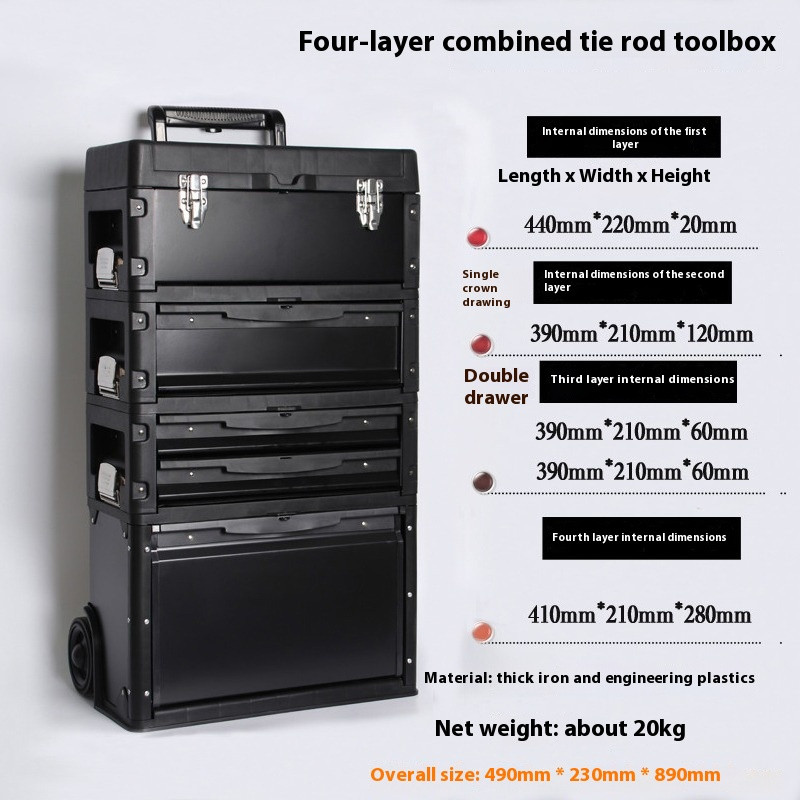 Portable Bag Electrician Tool Backpack Multifunction Packaging Tools Organizers