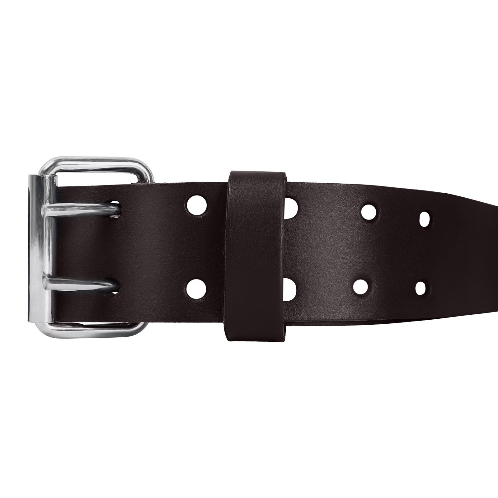 2″ Wide Leather Tool Belt – Top Grain, Strong & Durable for Heavy Duty Work