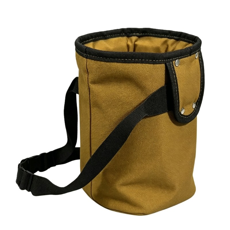 Thickened Canvas Builders Tool Pouch With Multi Compartments For Easy