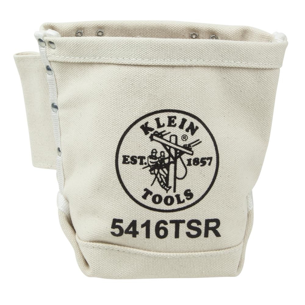 Klein Tools Bull Pin And Bolt Bag Utility Holster Pouch No 4 Canvas Black