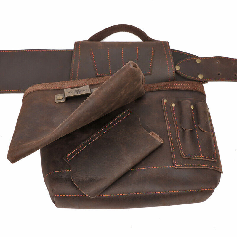 Leather Carpenter Framer Tool Organizer Belt/Pouch/Bag/Holder Carrying