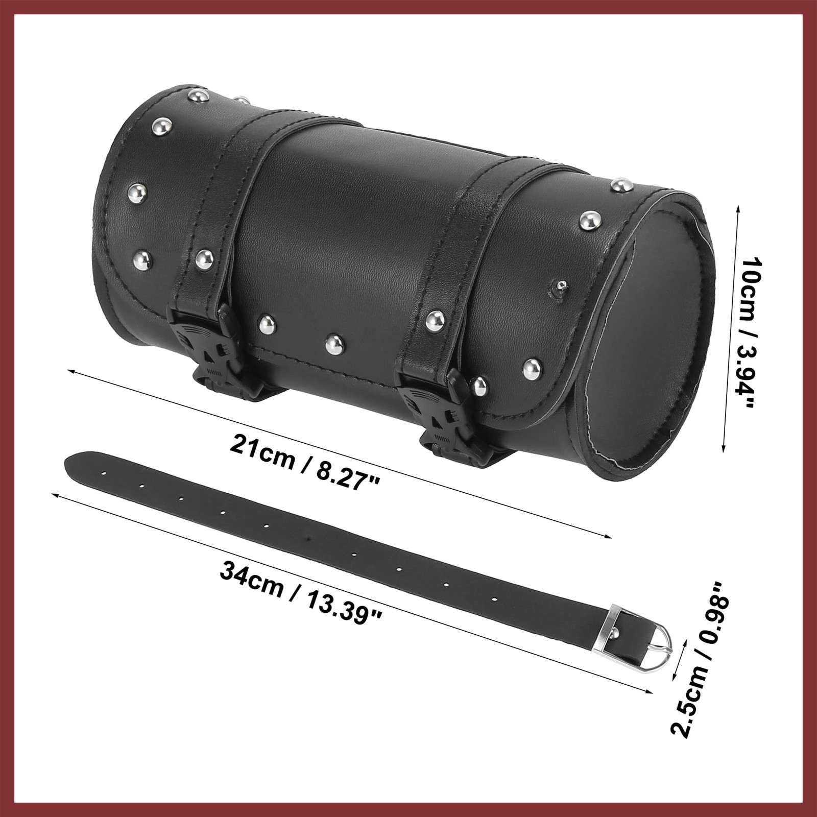 Universal Motorcycle Fork Handlebar Tool Bag Cycling Storage Pouch Bag Waterp…
