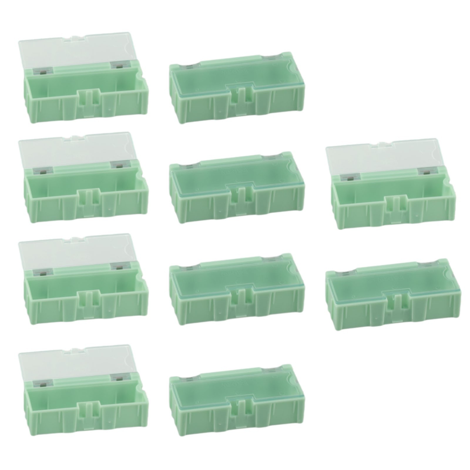Efficiently Store Electronic Components 10PCS SMT Case 75×31 5×21 5mm