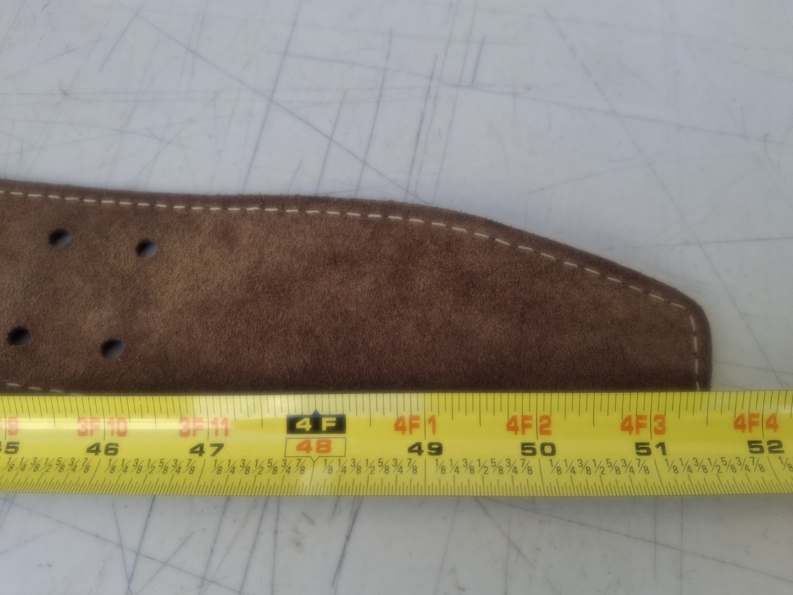 AWP 12 Pocket Leather Construction Tool Pouch w leather Belt Hammer Loop Holder