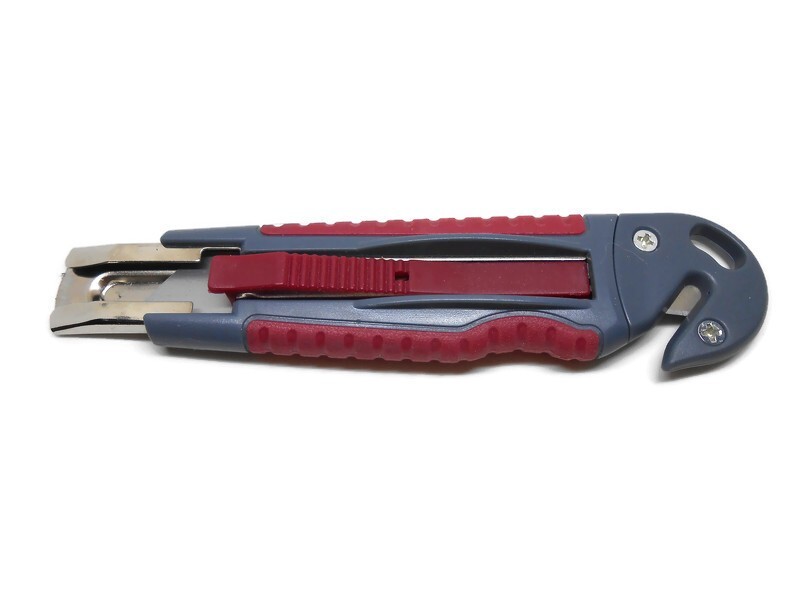 Industrial Utility Knife Holster Black 3-1/2″ Pocket With Clauss 18968 Knife