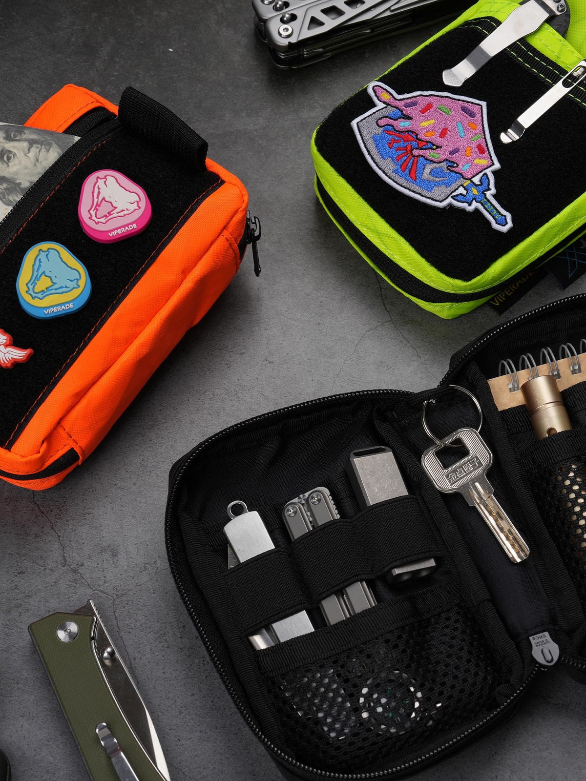 Ve26 Edc Pouch Small Edc Organizer Pouch Edc Pocket Organizer For Men Edc Pouch