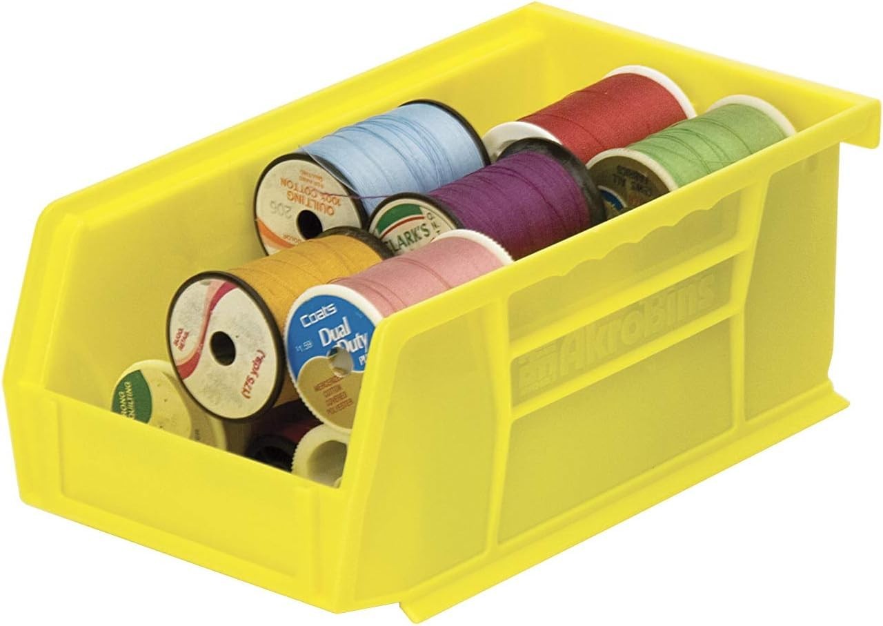 30220 AkroBins Plastic Storage Bins, Space-Saving Stackable Bins for Garage, …