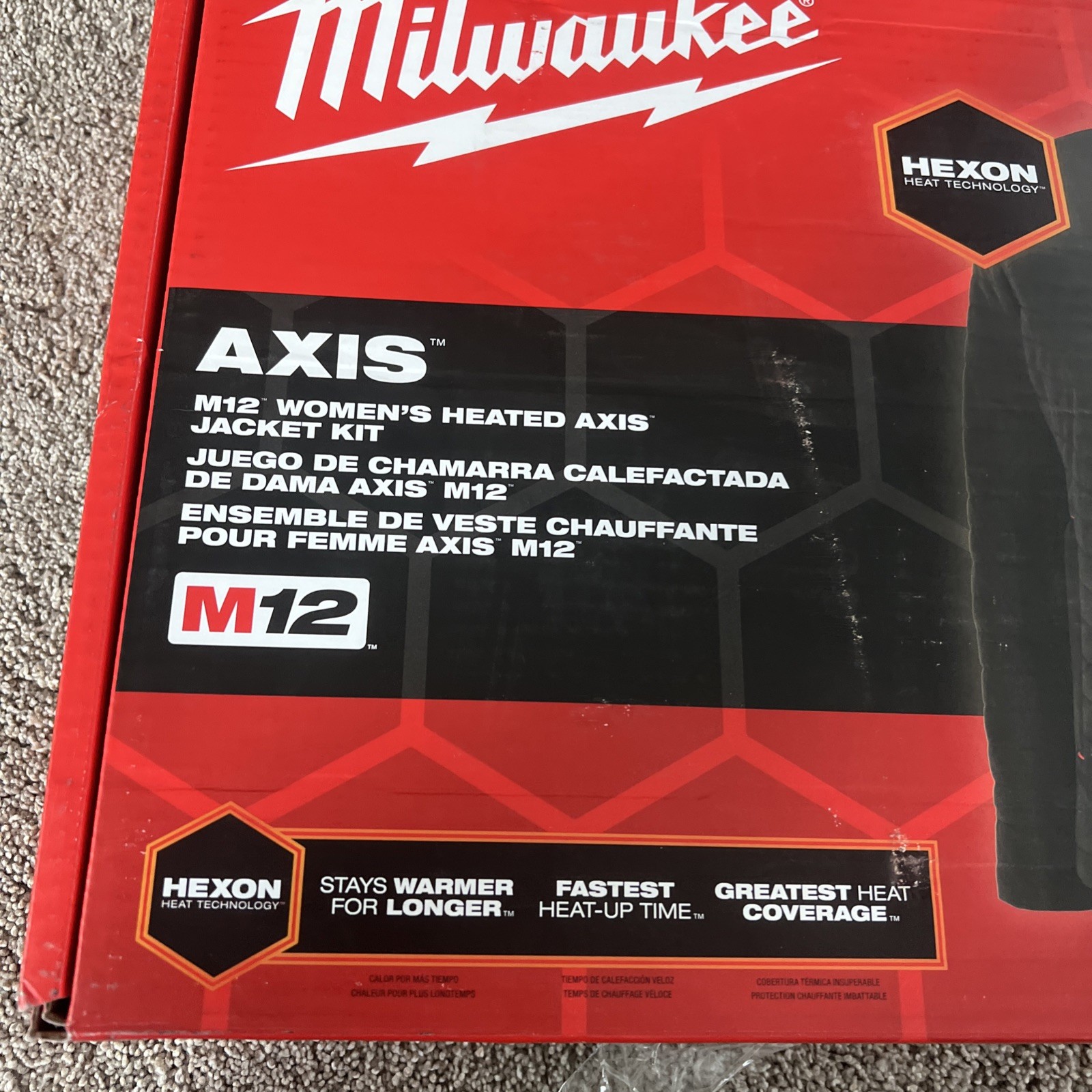 Milwaukee F102B-212X M12 Women’s Heated 2X Jacket Kit – Black – Size 2X SEALED
