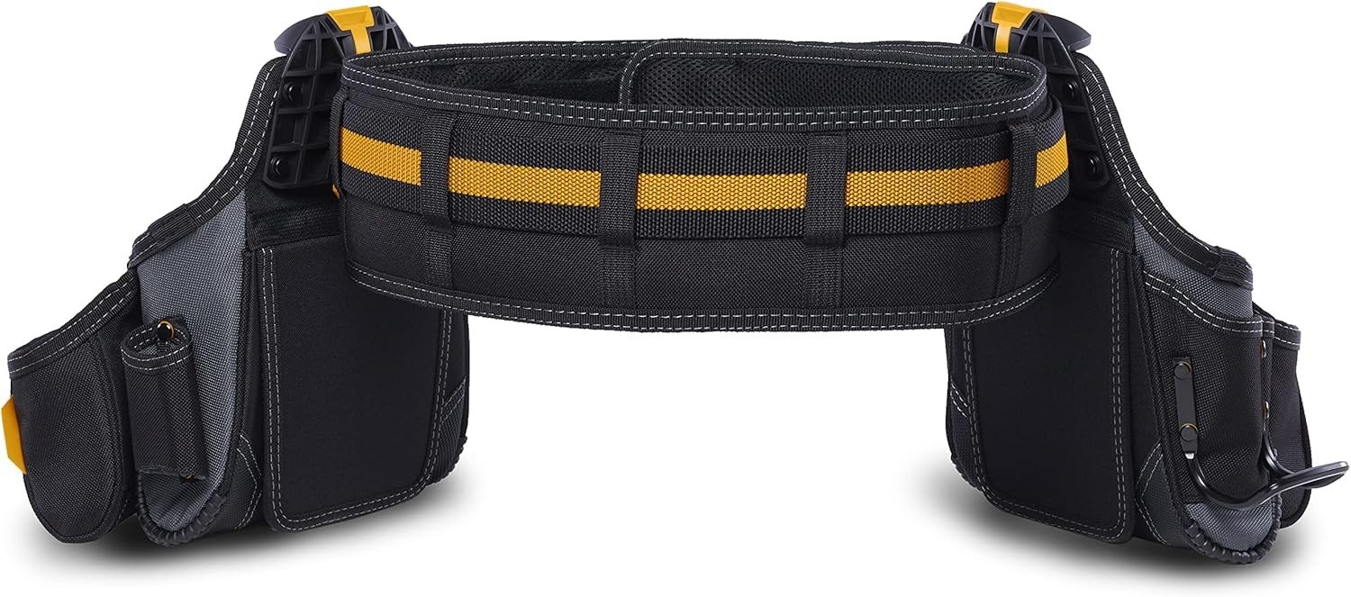 ToughBuilt Cliptech Series – 3-Piece Tradesman Tool Belt Set