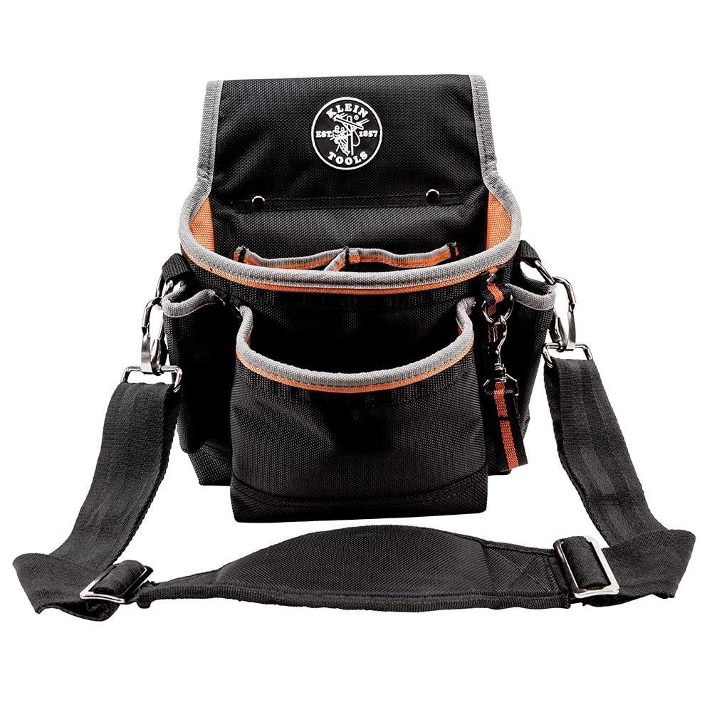 Tools 5240 Tradesman Pro Tool Pouch With Padded Shoulder Strap, Reinforced Bott
