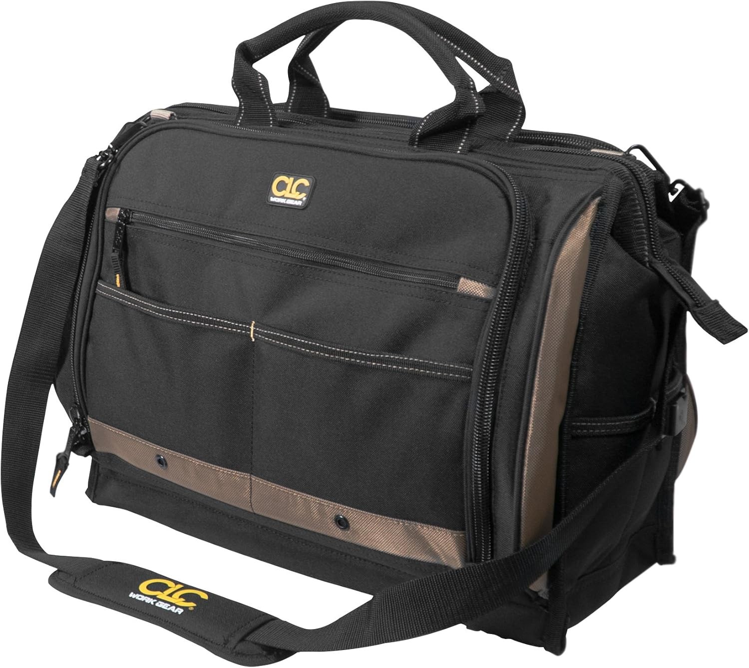 50 Pocket Professional Tool Bag Large Tool Carrier W/ Multi-Compartment Storage