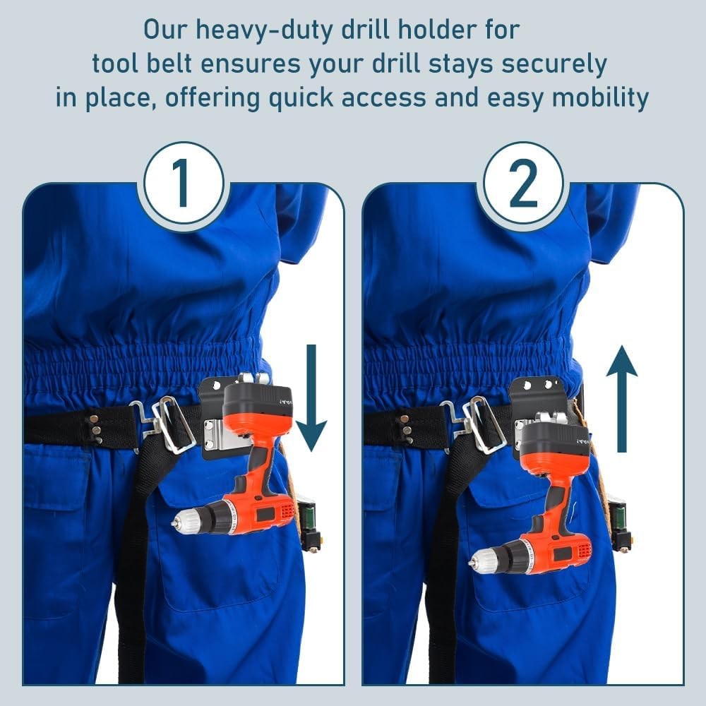 3Inch Tape Measure Belt Clip Professional Universal Tool Accessory Holder
