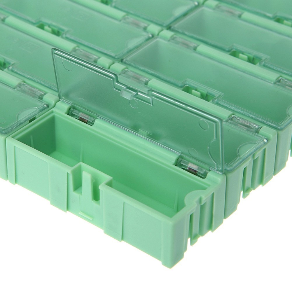 Efficiently Store Electronic Components 10PCS SMT Case 75×31 5×21 5mm