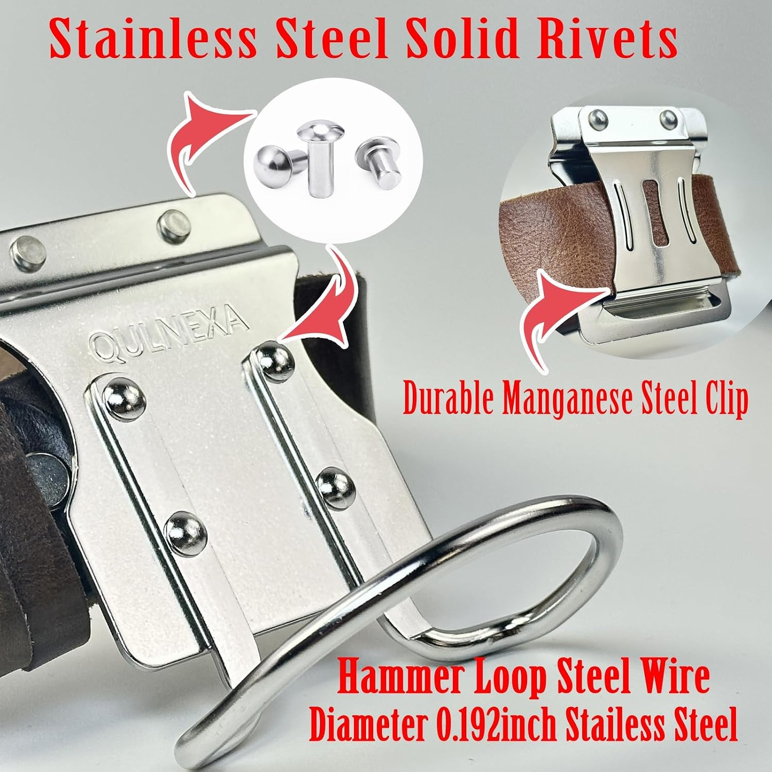 Hammer Holder, Drill Holster, Stainless Steel Hammer Holster,Hammer Holder for T
