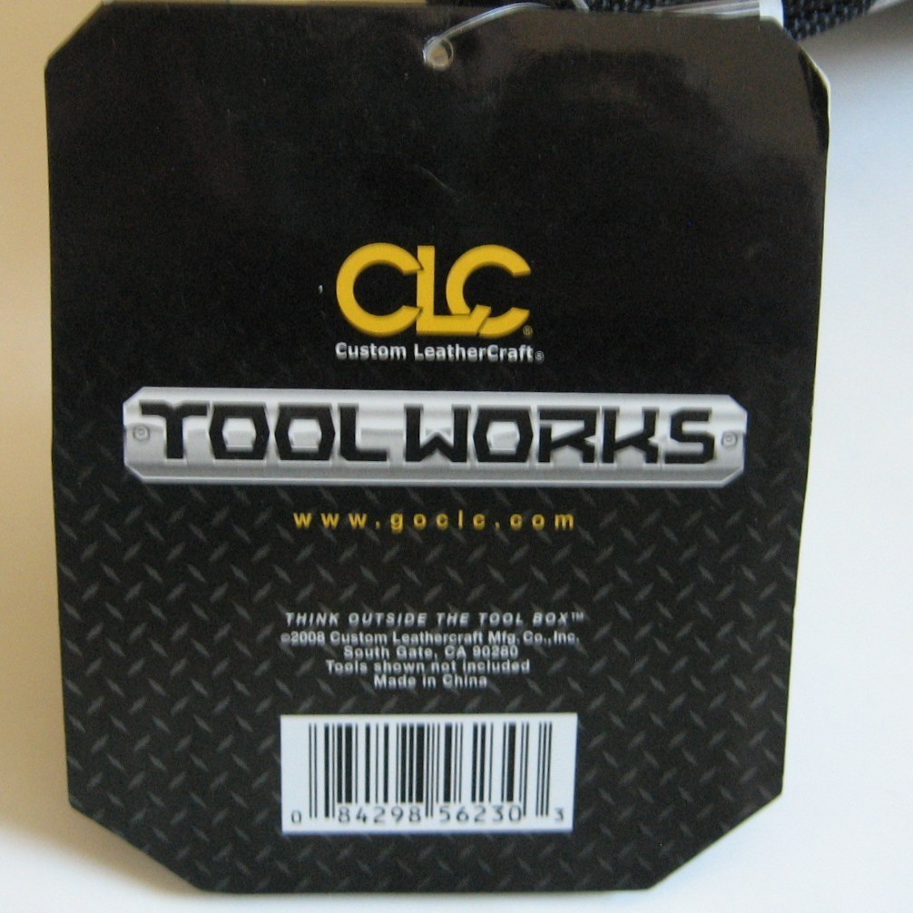 CLC Comfort Mesh Padded Work Belt #5623 3″ Wide Adjustable Tool Belt New