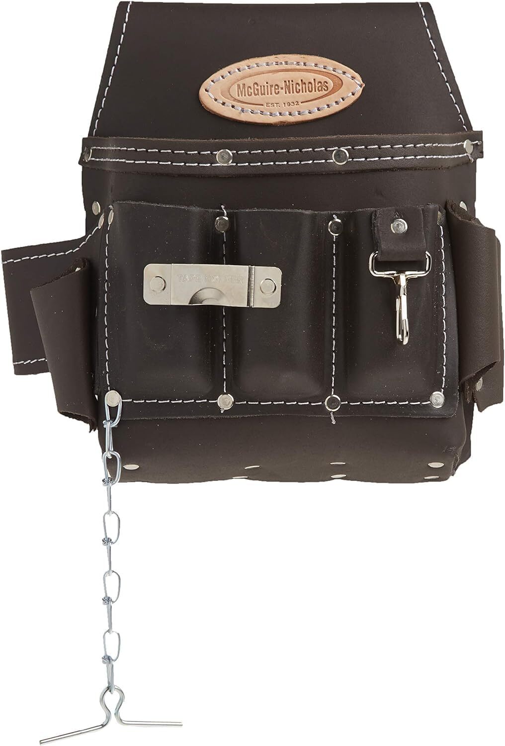 Oil Tanned Leather Electrician’s Utility Holster Pouch by McGuire Nicholas