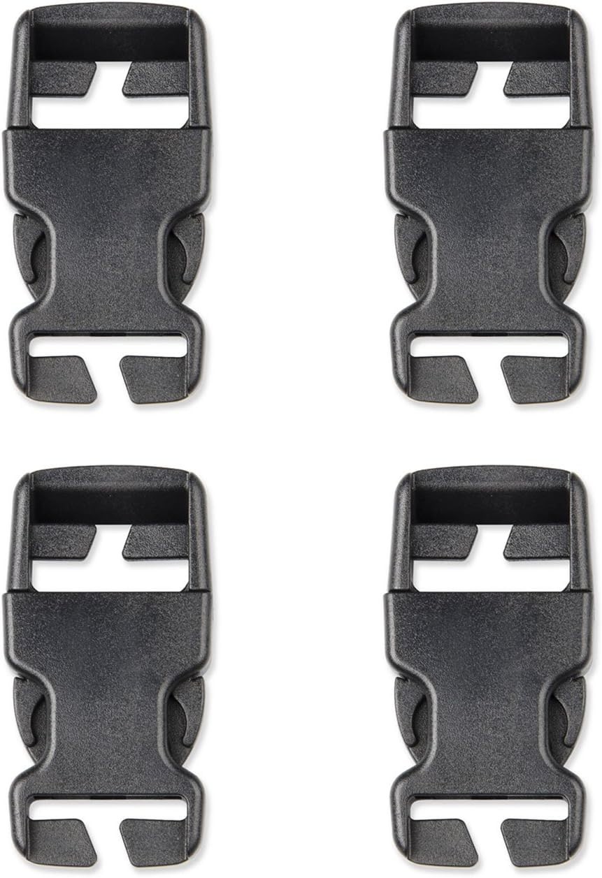 Durable 25mm Plastic Quick-Release Buckles – 4 Pack for Outdoor Adventure Gear