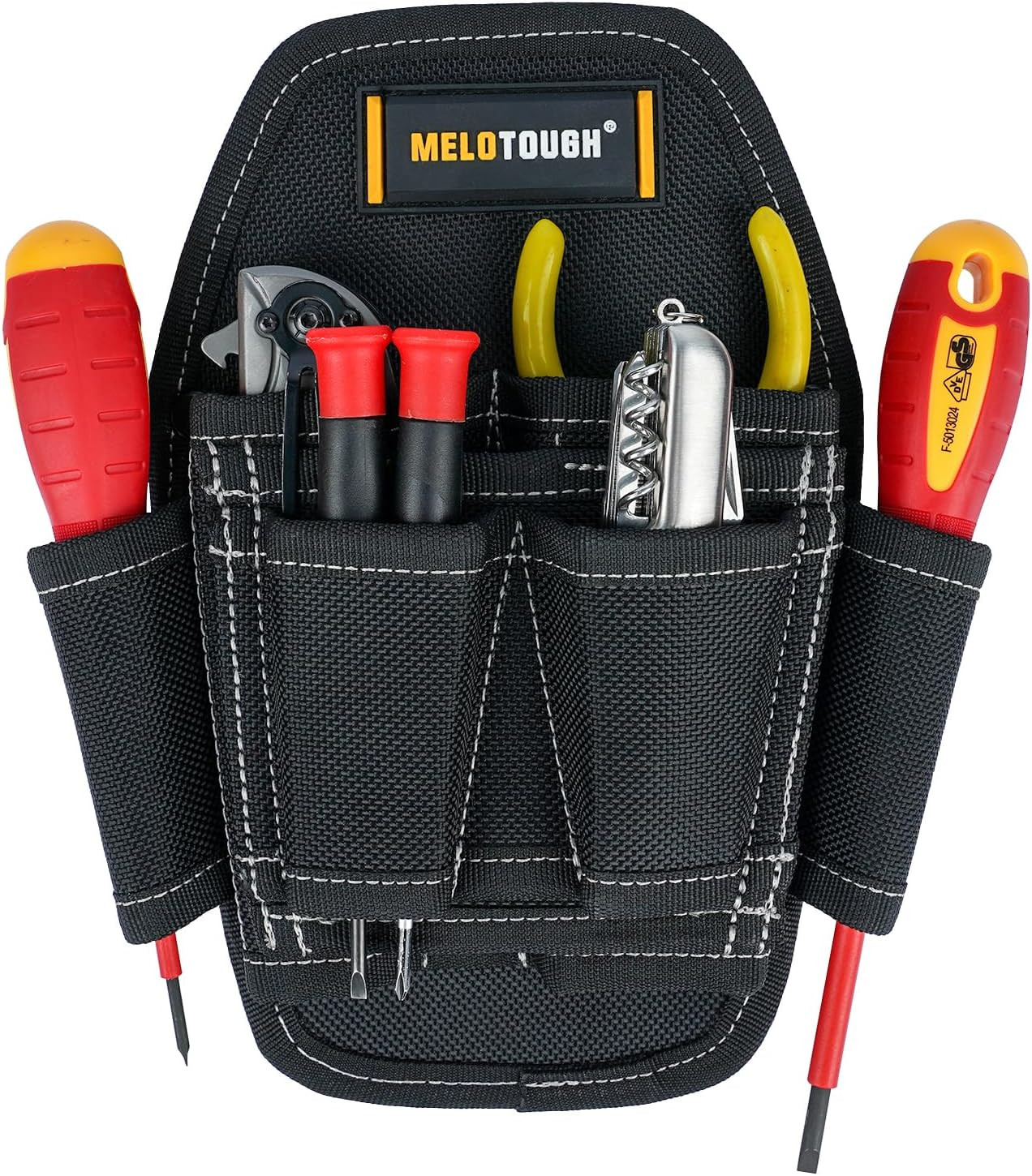 Small Tool Pouch with Belt Clip,Small Tool Holder Pouch, Min Work Organizer Tool