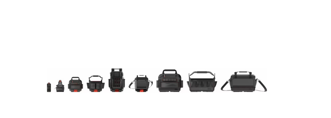 Hyper Tough Hyper Stack Full Size Tool Bag – Heavy-Duty, Stackable Storage Organ