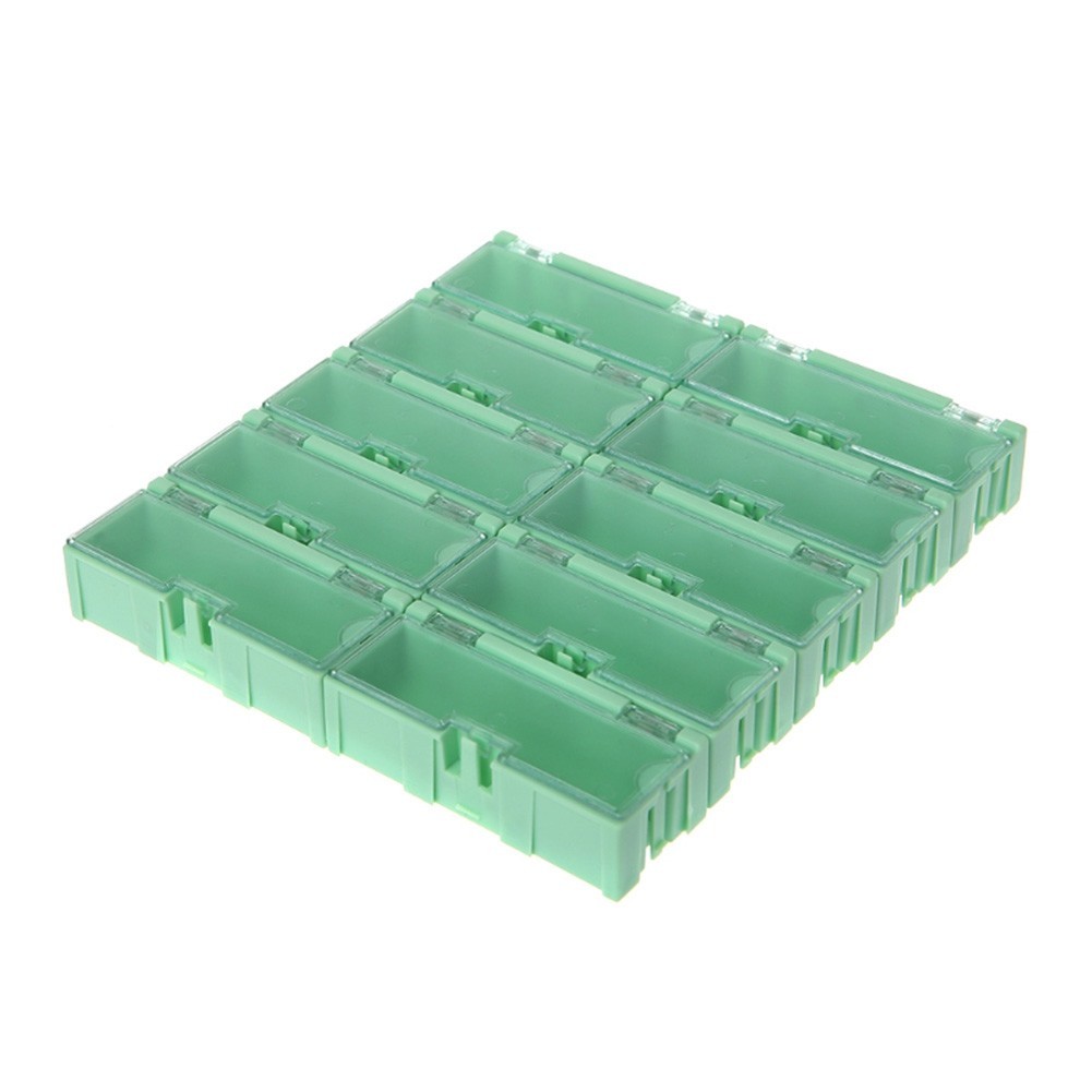 Efficiently Store Electronic Components 10PCS SMT Case 75×31 5×21 5mm