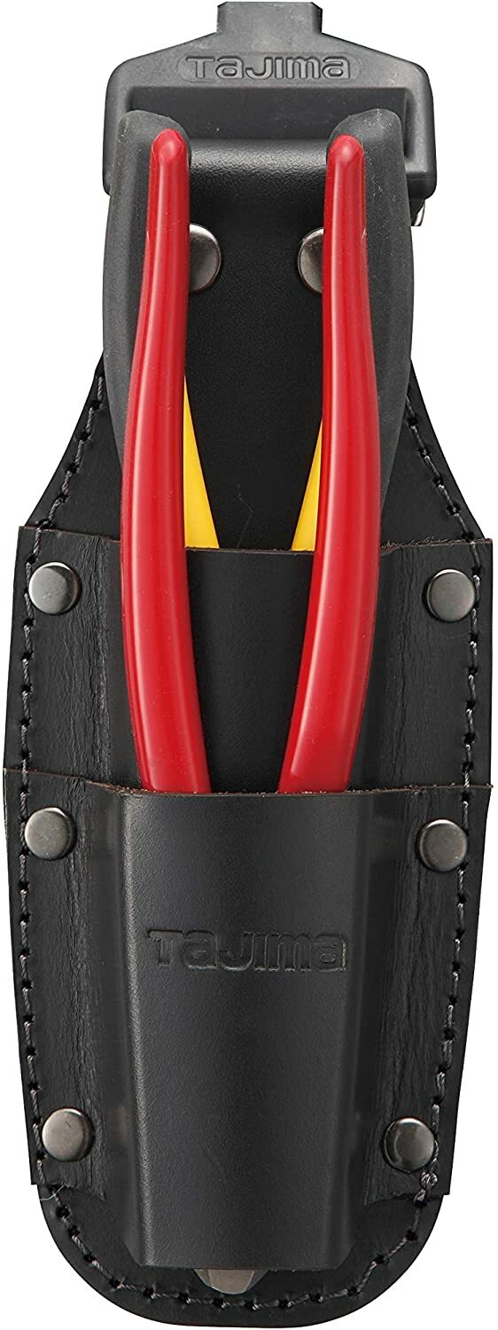 TAJIMA Waist Tool Holder Easy Removal Leather Black SFKSK-P2,SFKSK-P4 TAIWAN