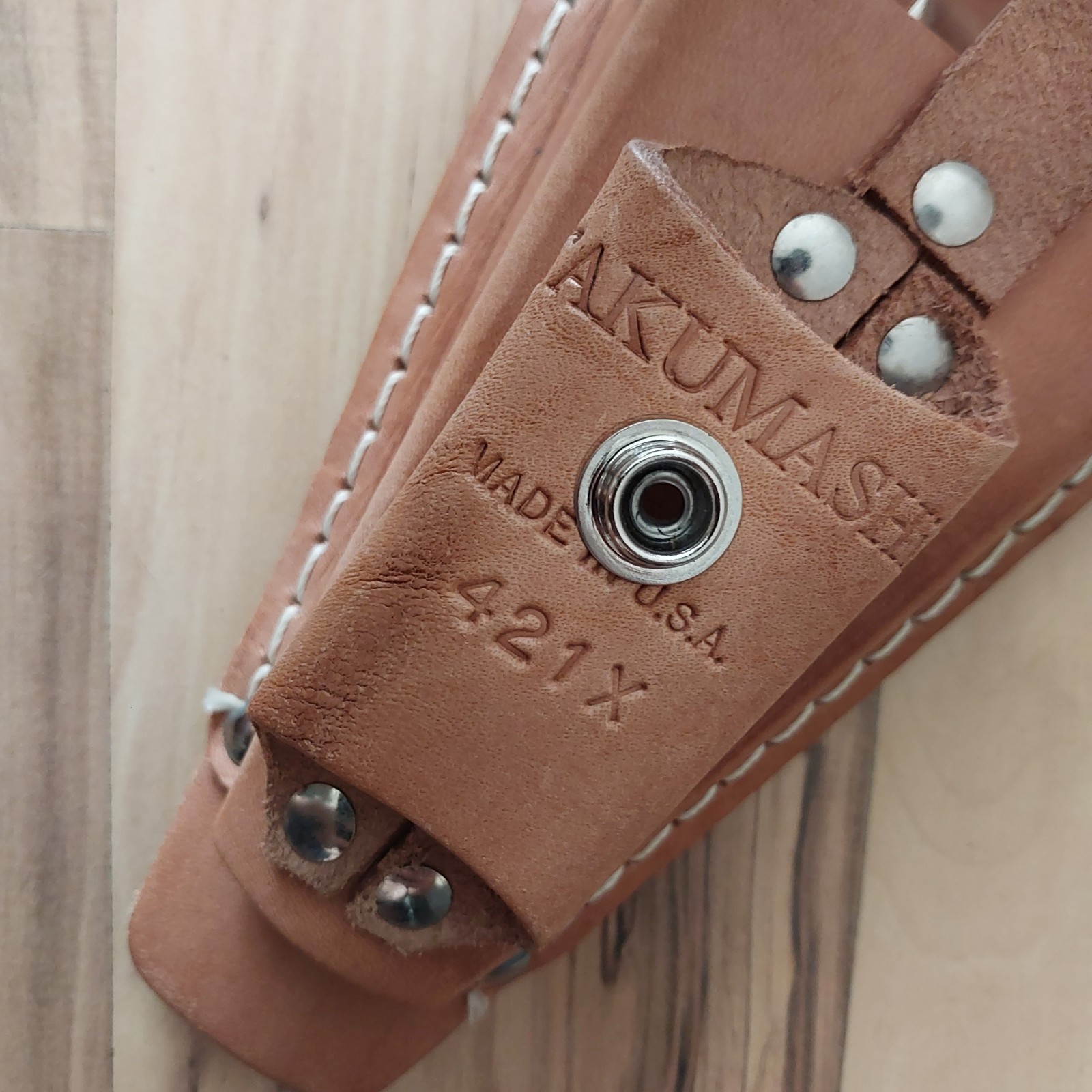 Takumashii Belt Holster. Made In USA. 421X. Full Grain Leather. Double Pliers