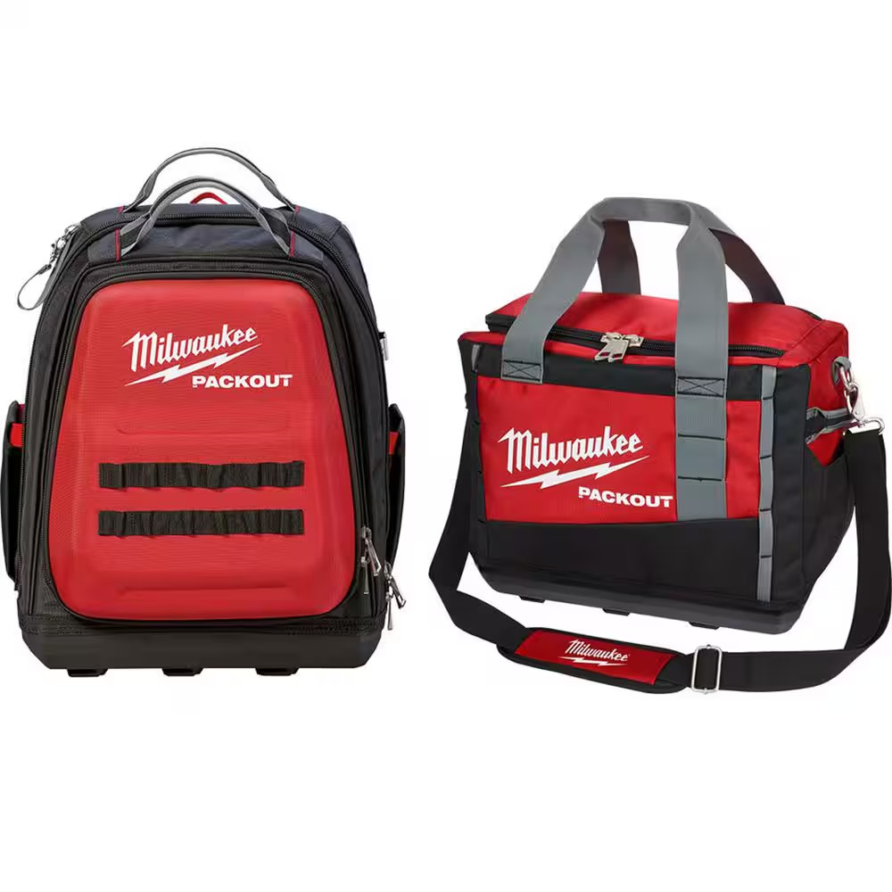 15 In. PACKOUT Backpack with 15 In. Tool Bag