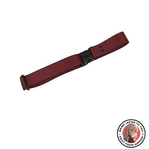 New SK11 DX Working Belt with One-Touch Buckle Black and Red 49mm Wide