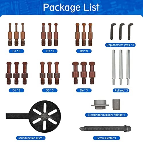 21 in1 Bearing Puller, Bearing Puller Set, Inner Hole Three-Jaw 21in1-puller