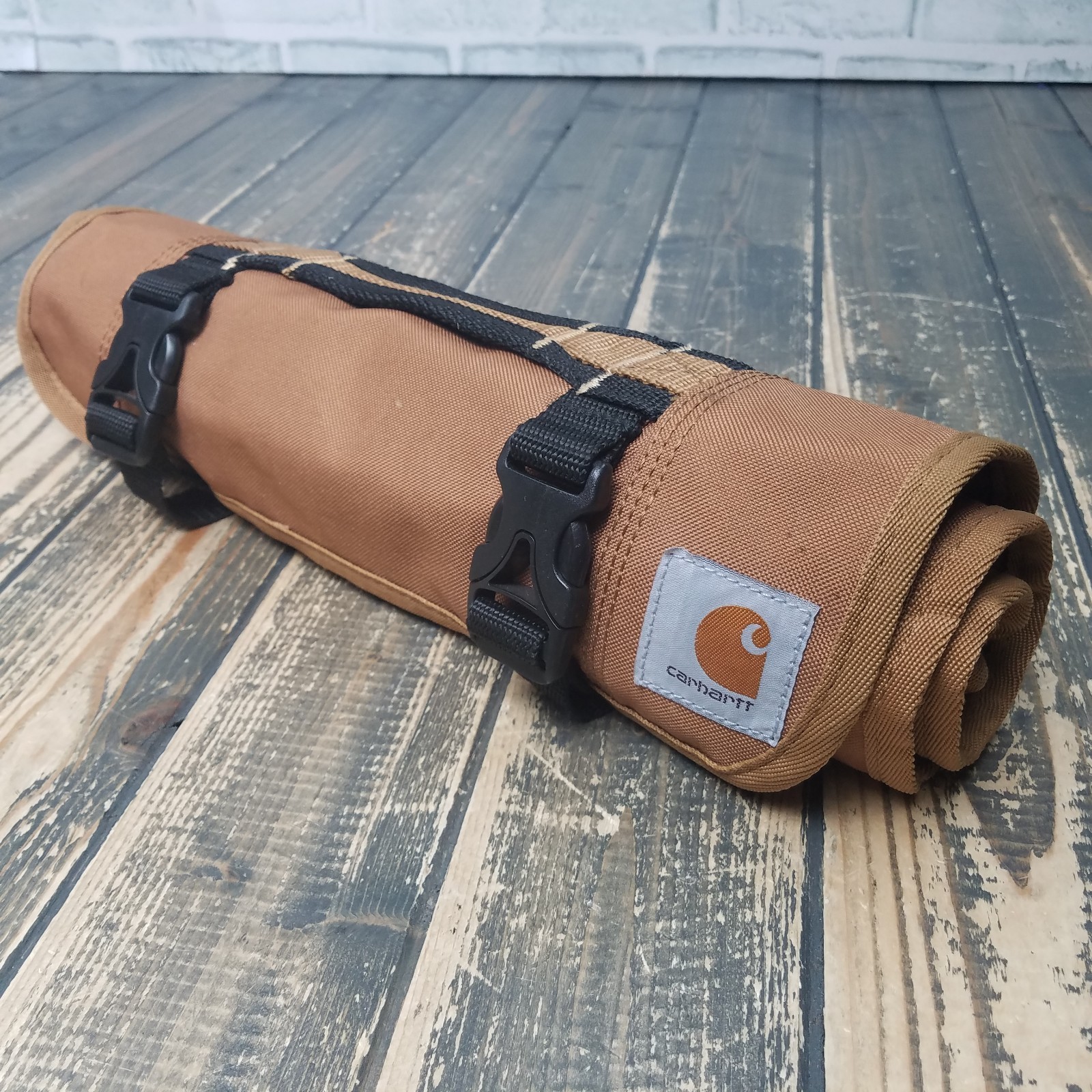 Carhartt Legacy Tool Roll bag 18 Pocket Utility Roll – Rolls Up – BROWN Camping