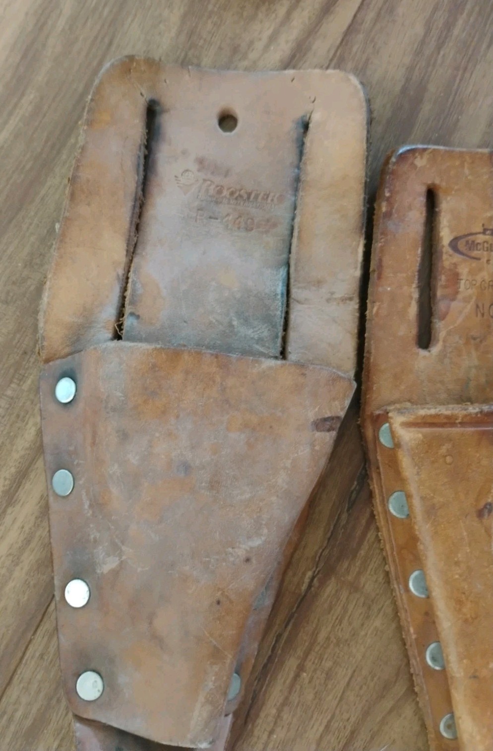 Nicholas Top Grain Cowhide 1720R Leather Drill Holder Pouch & Pliers Sheath
