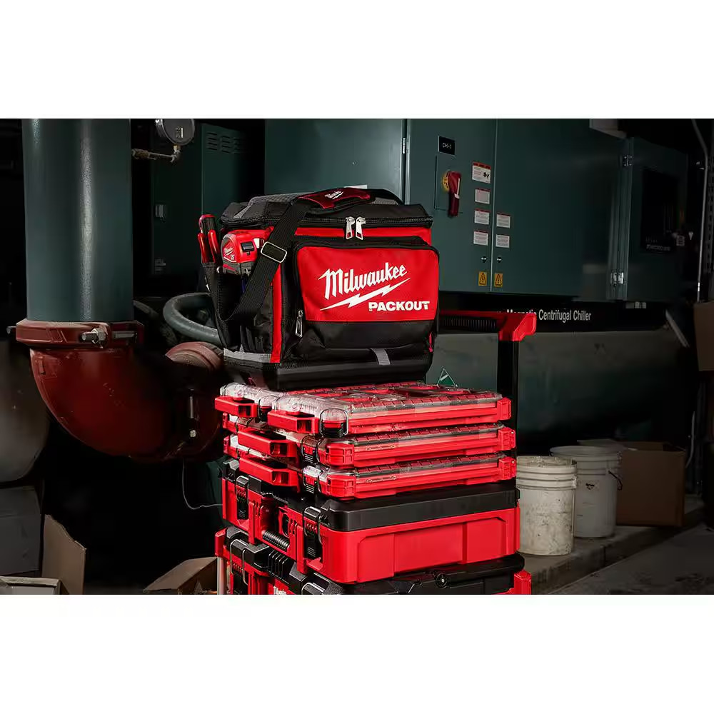 15 In. PACKOUT Tool Backpack with PACKOUT Cooler Bag