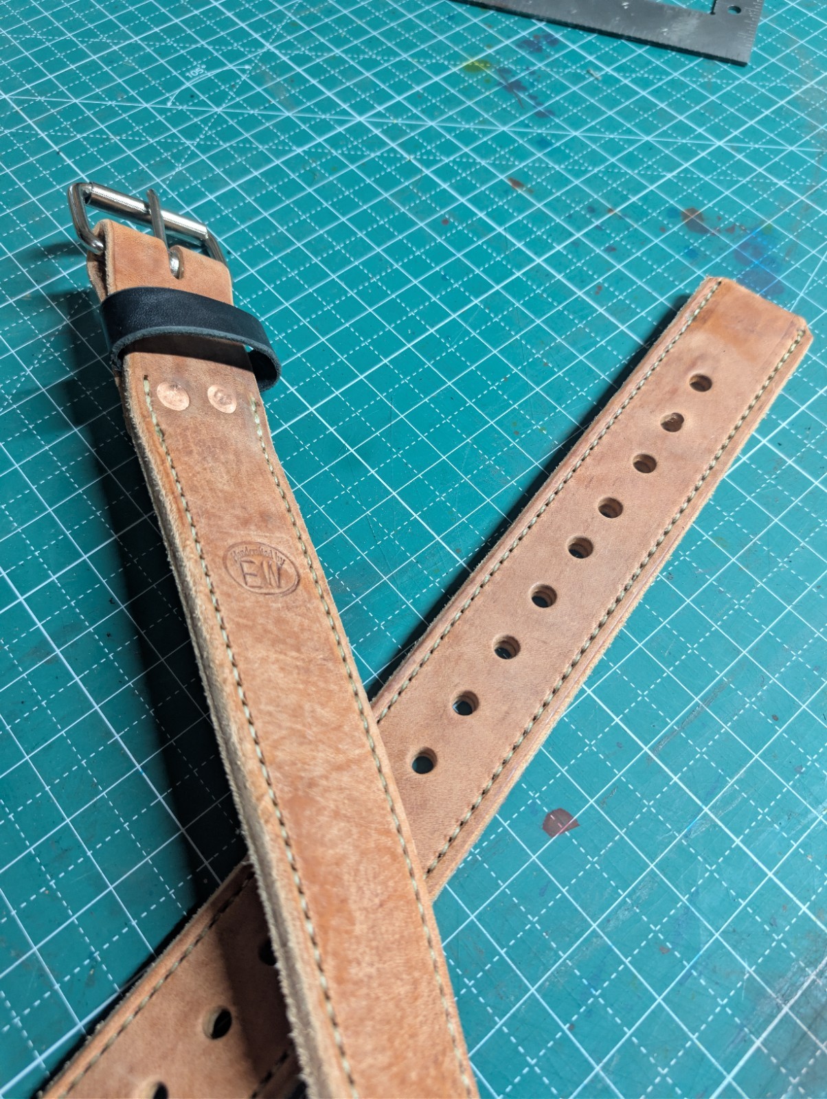 Heavy Duty Leather Tool Belt