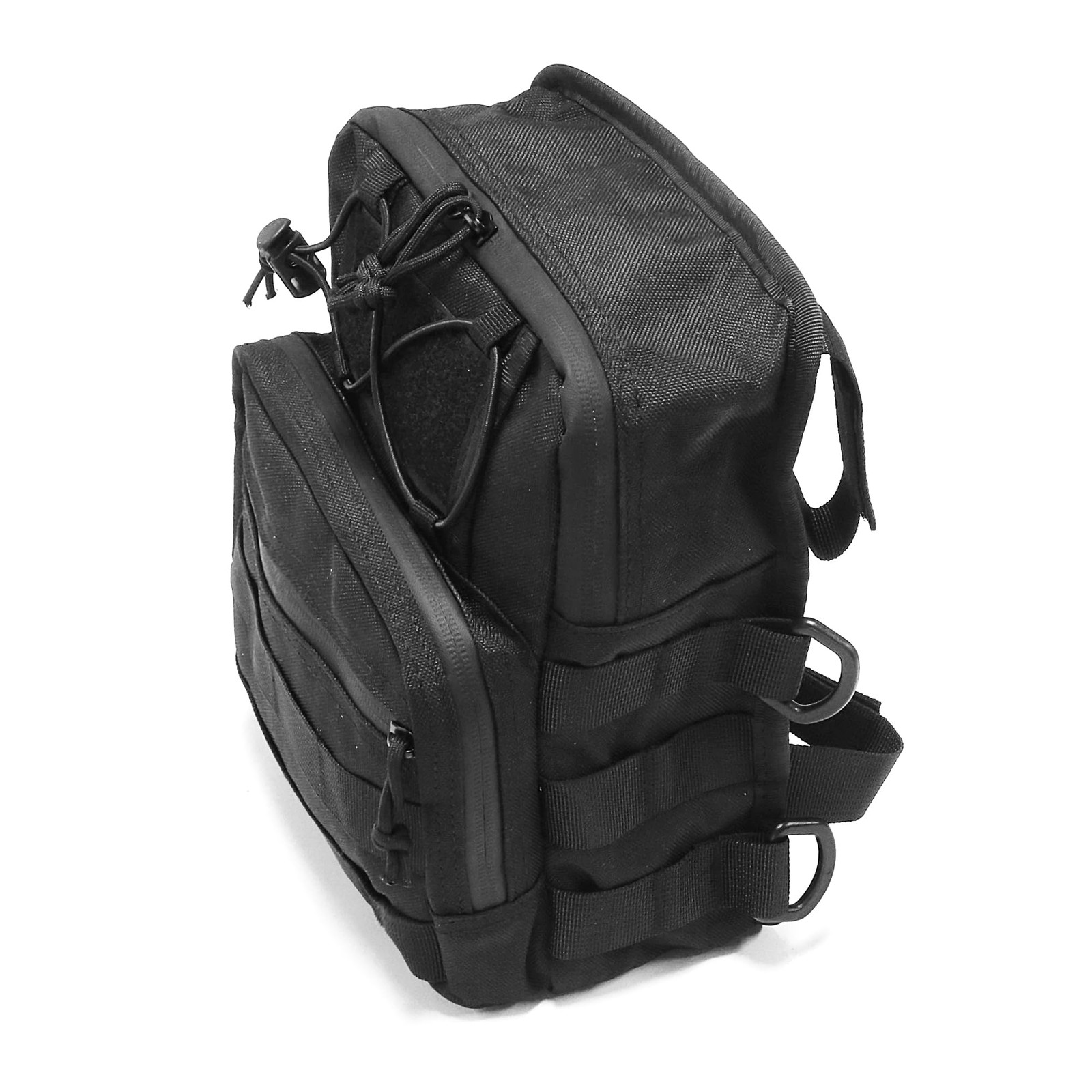 Motorcycle Handlebar Bag, 6.5L Motorcycle Sissy Bar Bag Tool Pouch Saddle Bag…