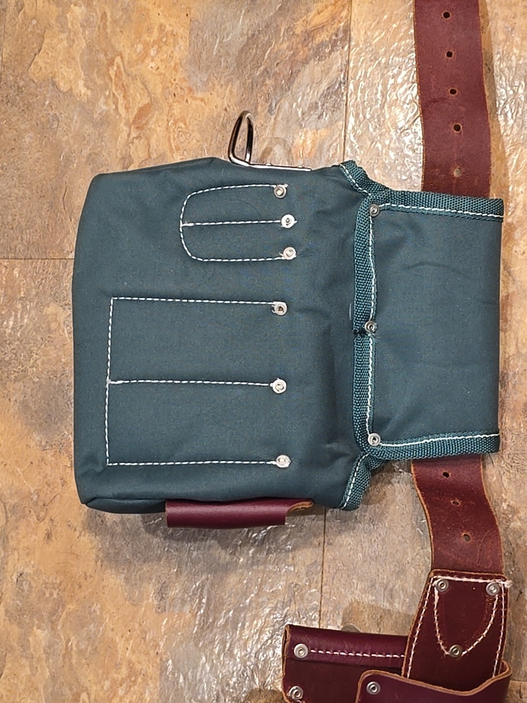 NUTUCH Nylon and Leather Tool Belt Carpenter Tool Belts Electrician