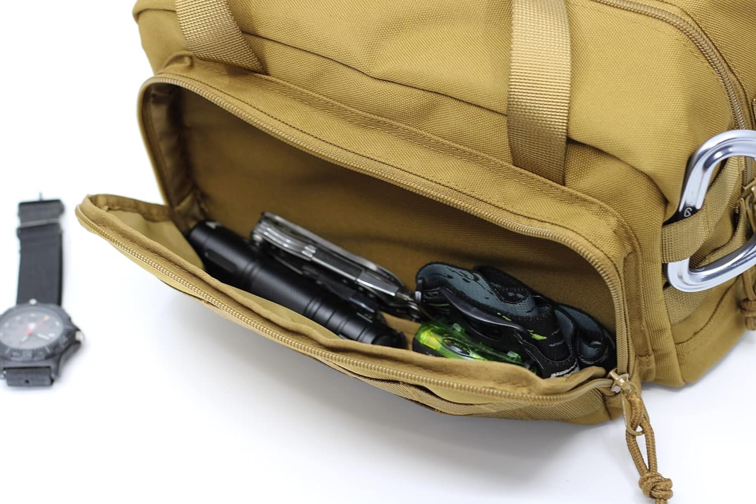 12-Inch Heavy Duty Tool Bag for Mechanics, Builders
