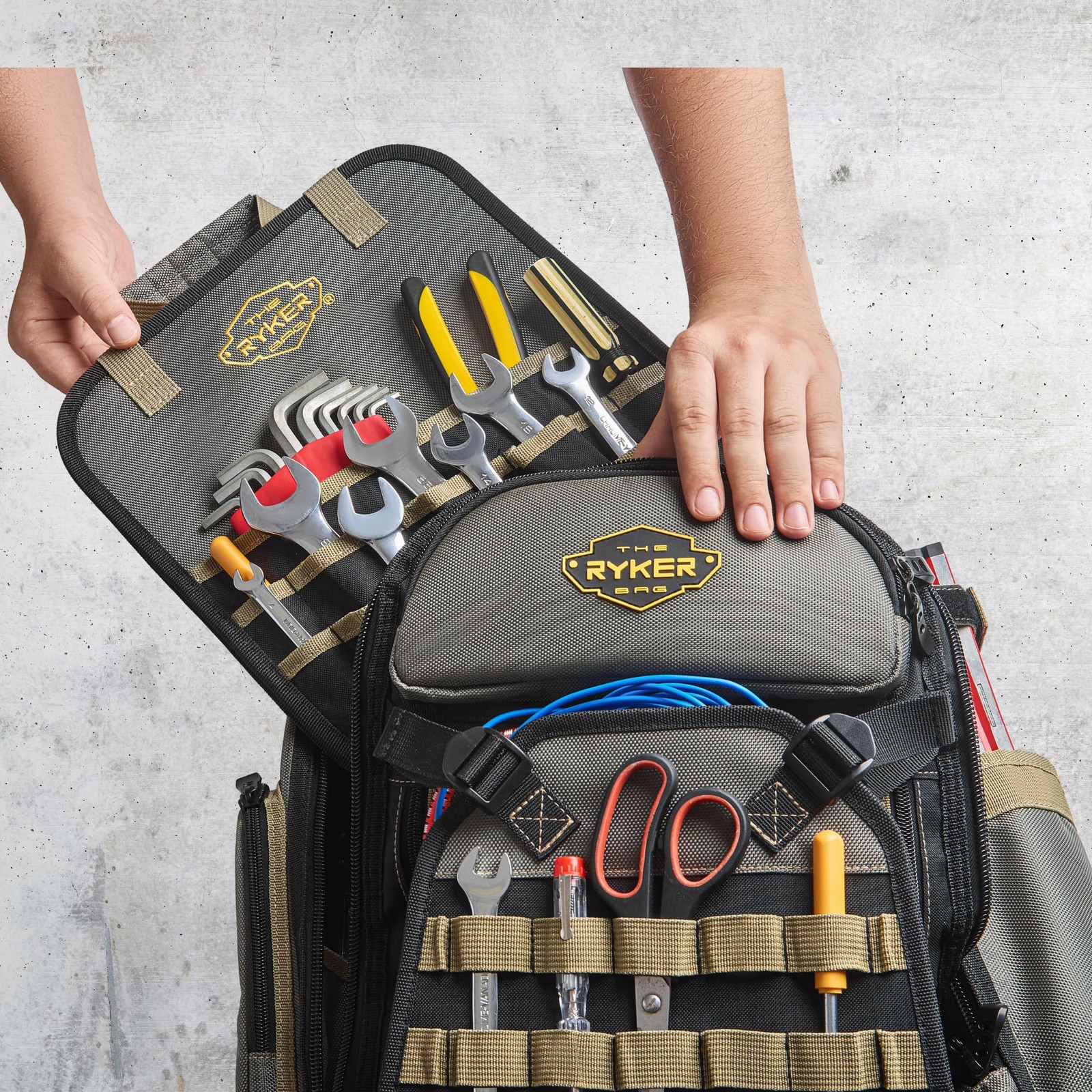 The Ryker Bag ProStand Tool Backpack Organizer