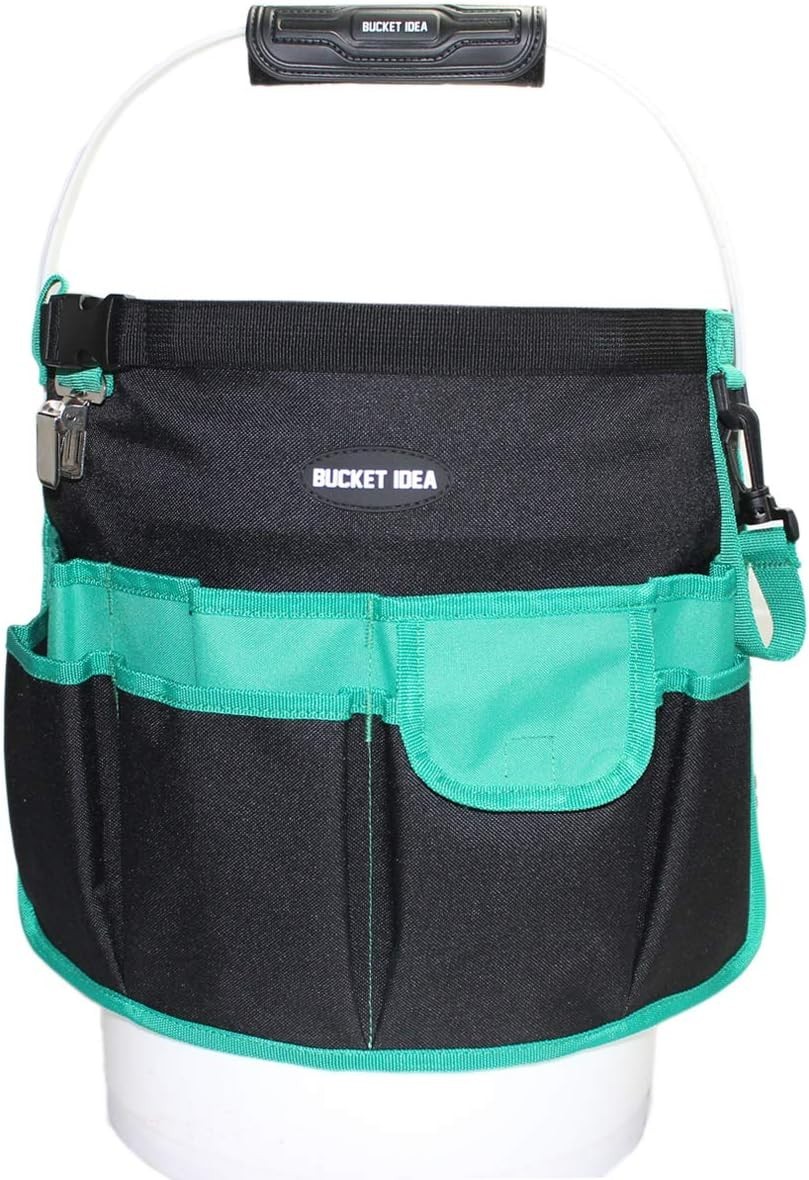 Bucket Caddy Organizer Bucket Tool Organizer for Garden Tools Fit 3.5 to 5 Ga…