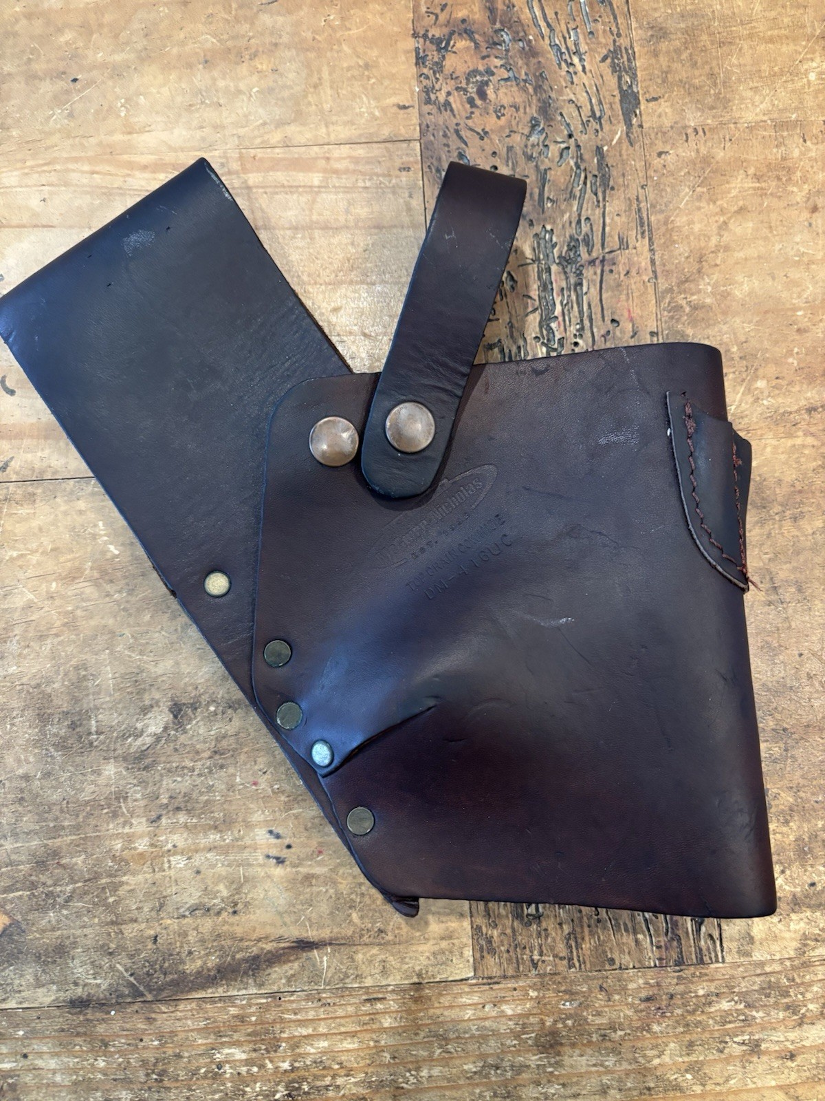 McGuire Nicholas Cordless Drill Tool Belt Leather Holster Pouch Bag DM-416UC