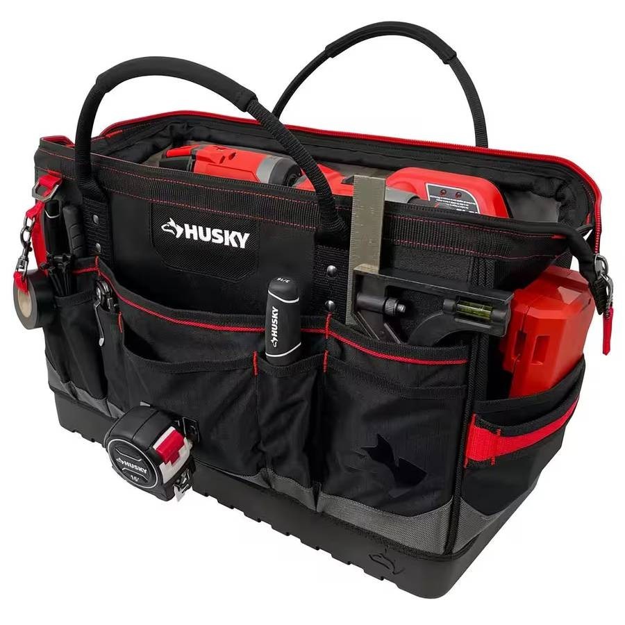 Husky Heavy-Duty 20 in. PRO Tool Bag 54 pockets NEW (31A)