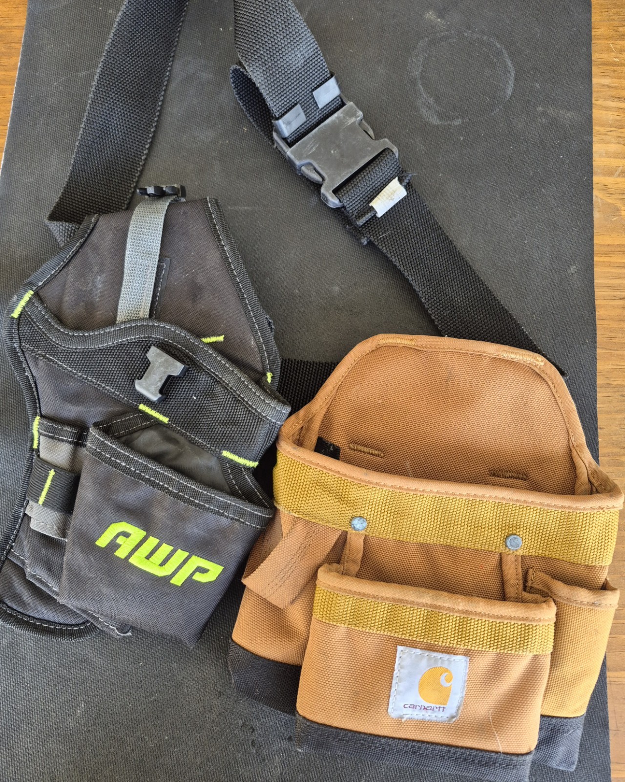 Bundle Carhartt Carpenters Pouch Legacy, AWP Drill Holster and Belt