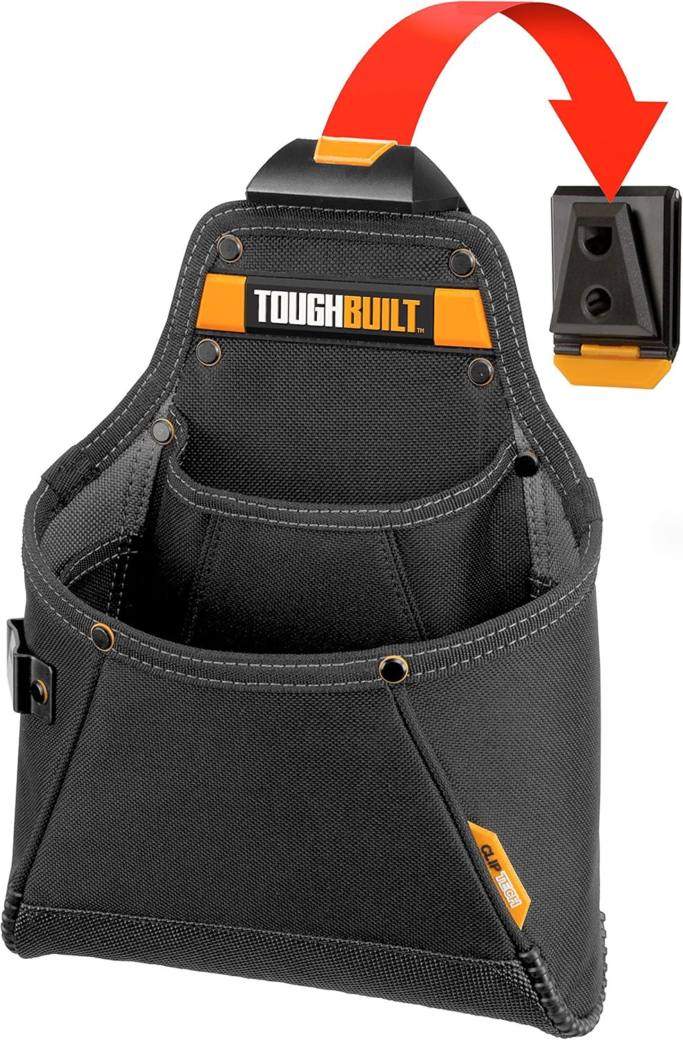 Cliptech Series – Supply Pouch, Modular Tool Pouch with Clip-On Belt System for