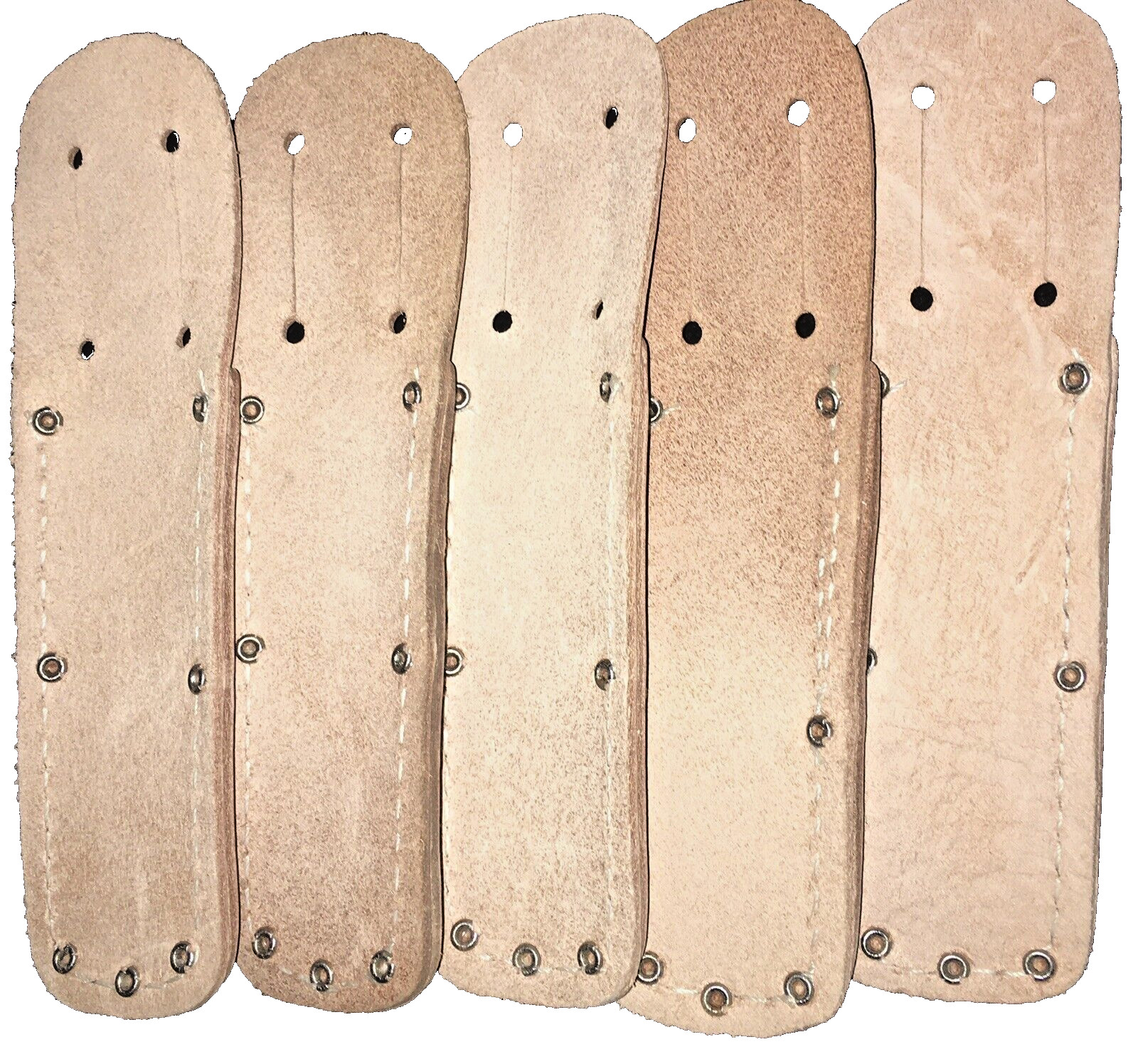 Wholesale Lot of 5 (FIVE) Leather Tool/Knife Holders/ Bags with Loops for Belt