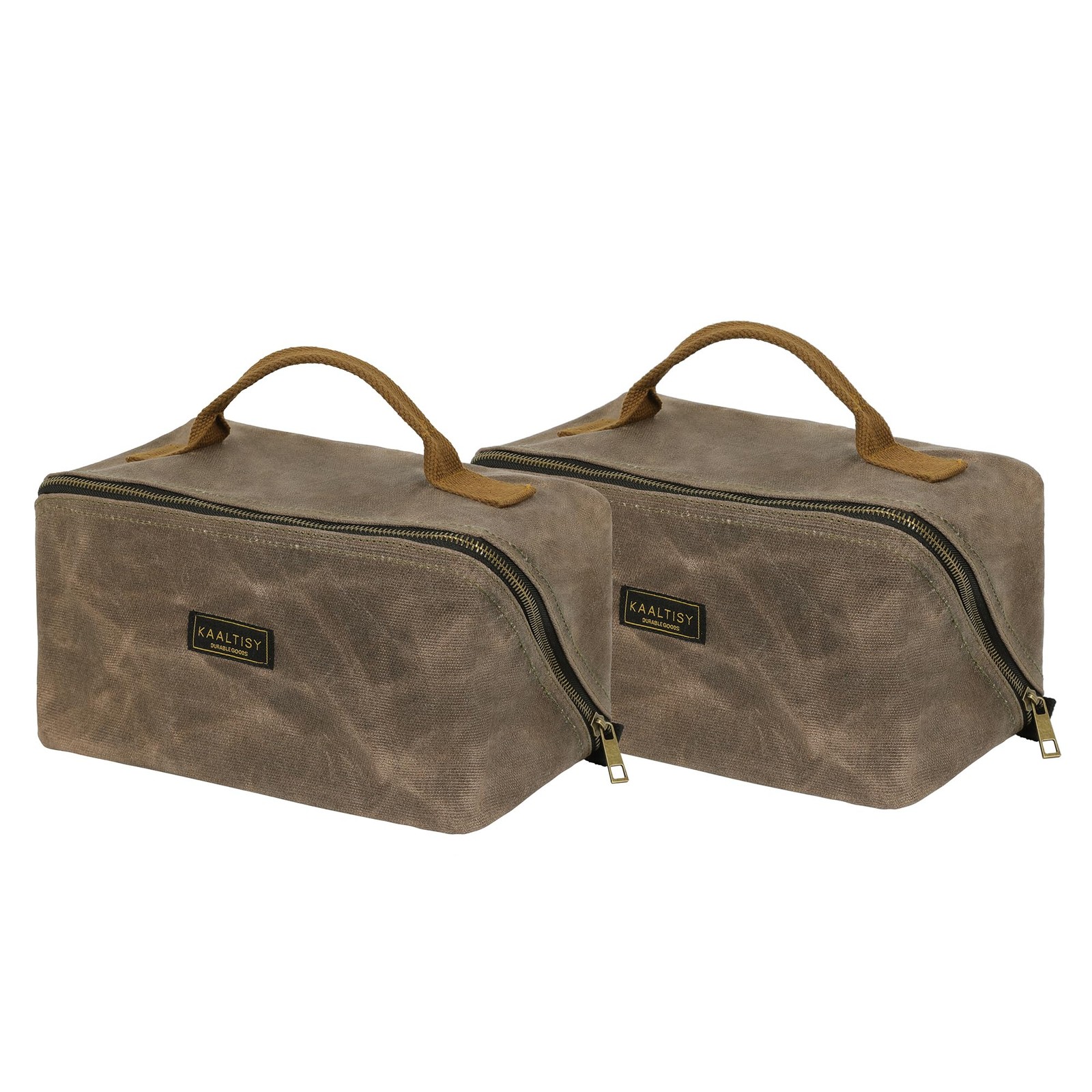 Canvas Tool Bag 16 OZ Waxed Canvas 9.5″L x 10.5″W x 5.5″H – Tool Storage