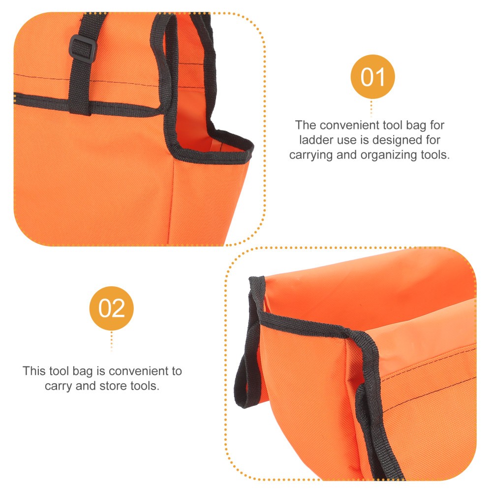 Tool Storage Telescoping Ladder Bag Electricians Pouch Hanging Bags Organizer