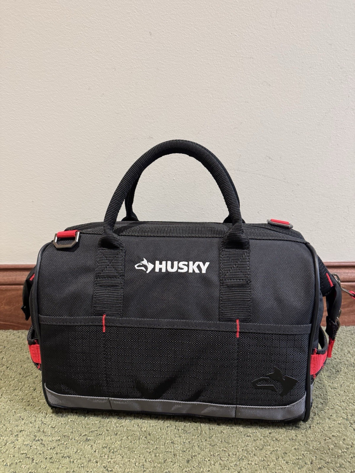 Husky Heavy-Duty 14 in. Pro Tool Utility Bag