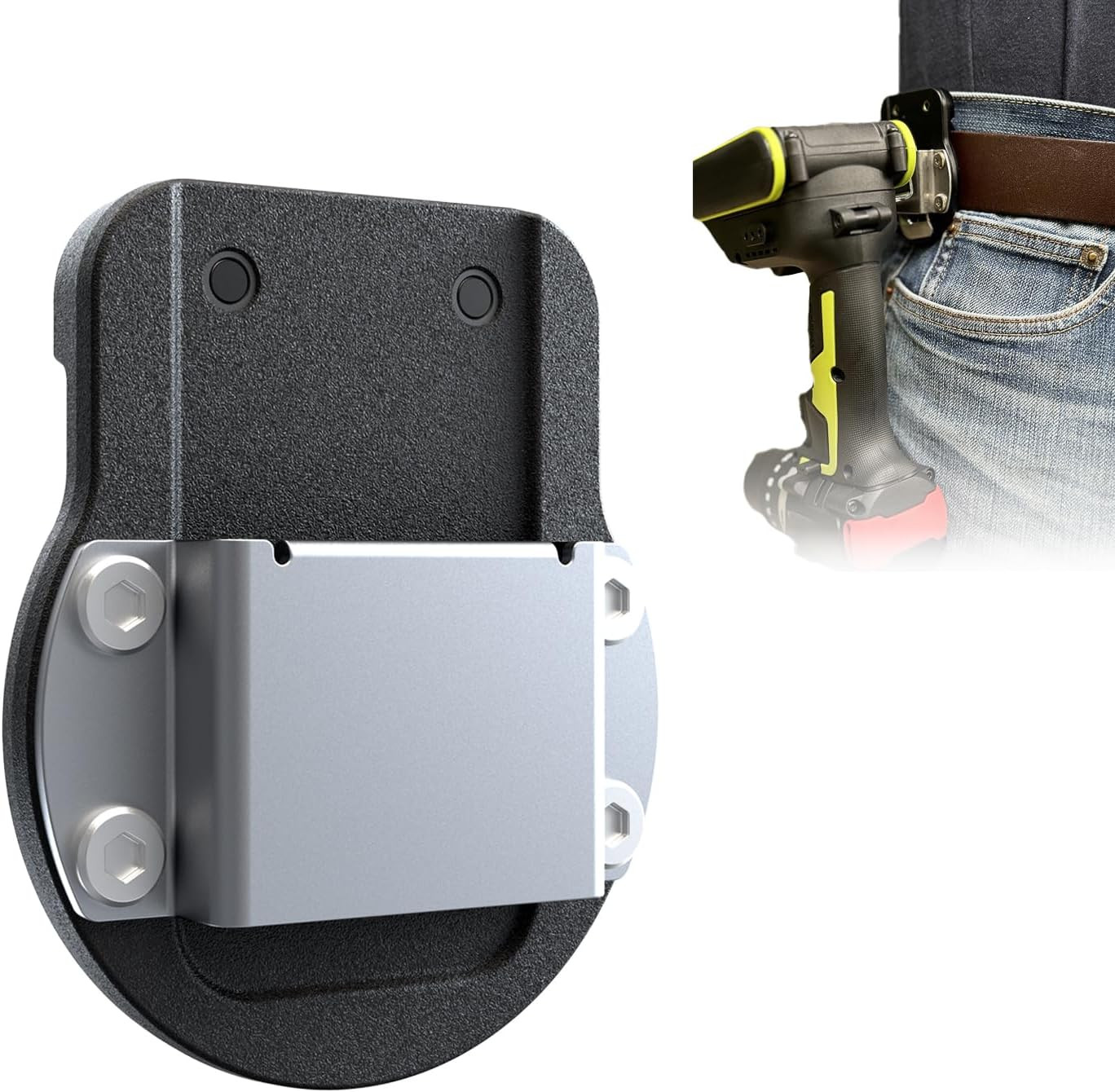 Drill Holder | Clip-On Tool Belt Drill Holder -Simple Portable Hook Suits Cordle