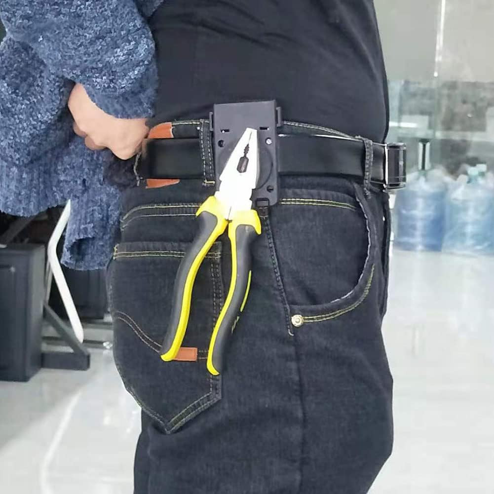 Bjsdkff-2 Pieces Magnetic Tool Holder – Strong Clip-On Belt Magnet Holster for S