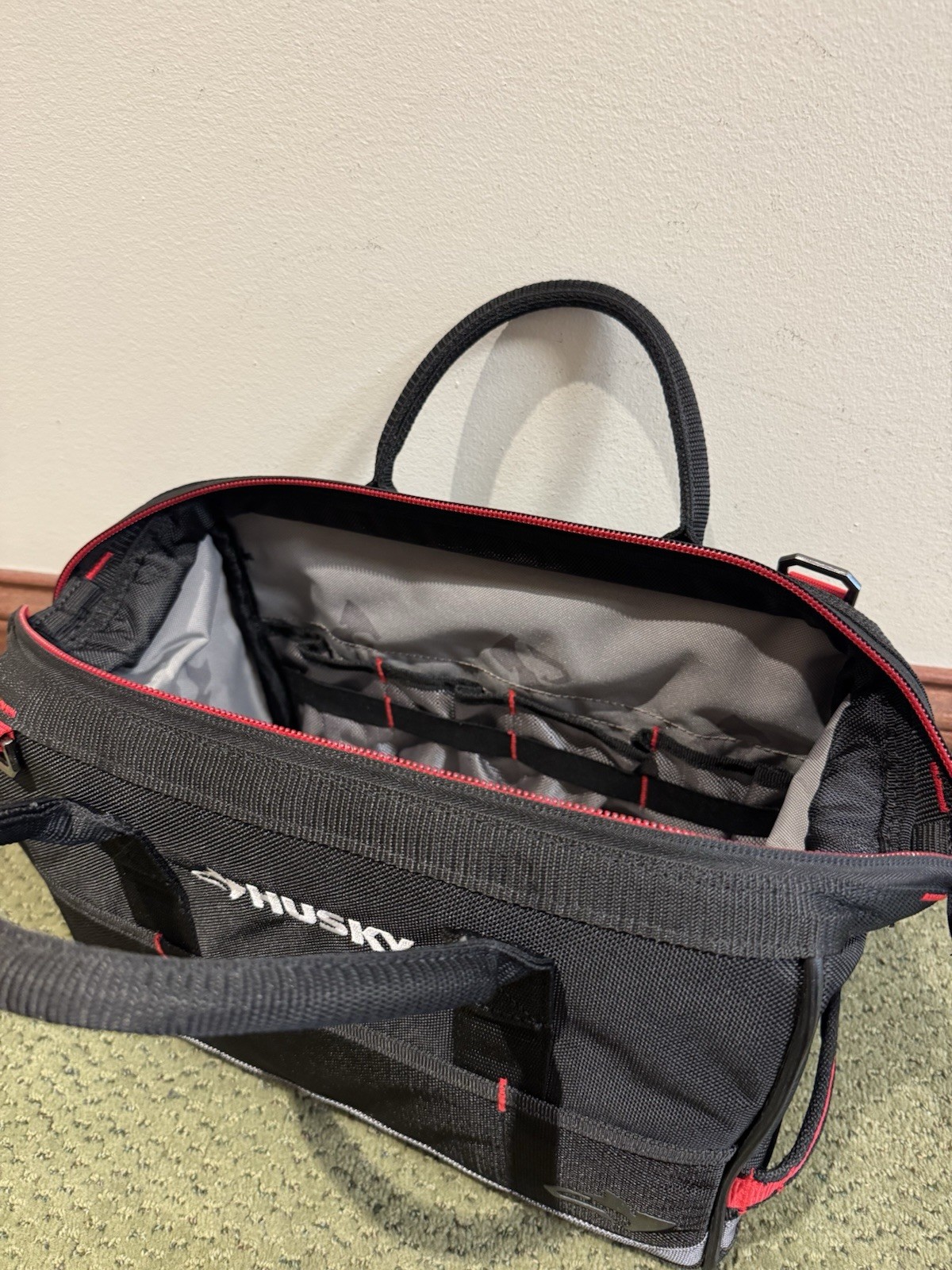 Husky Heavy-Duty 14 in. Pro Tool Utility Bag