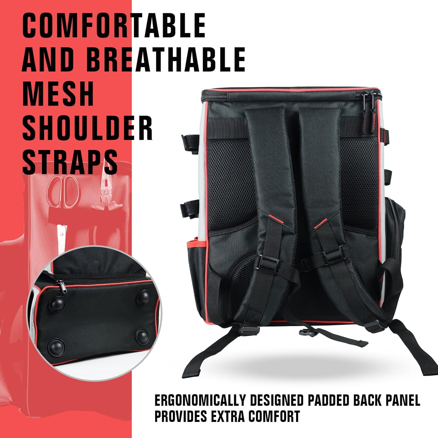 Welding Backpack for Men Waterproof Reinforced Bottom Large Capacity Extreme Gea